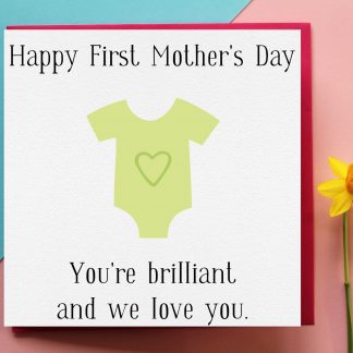 First Mothers Day Card